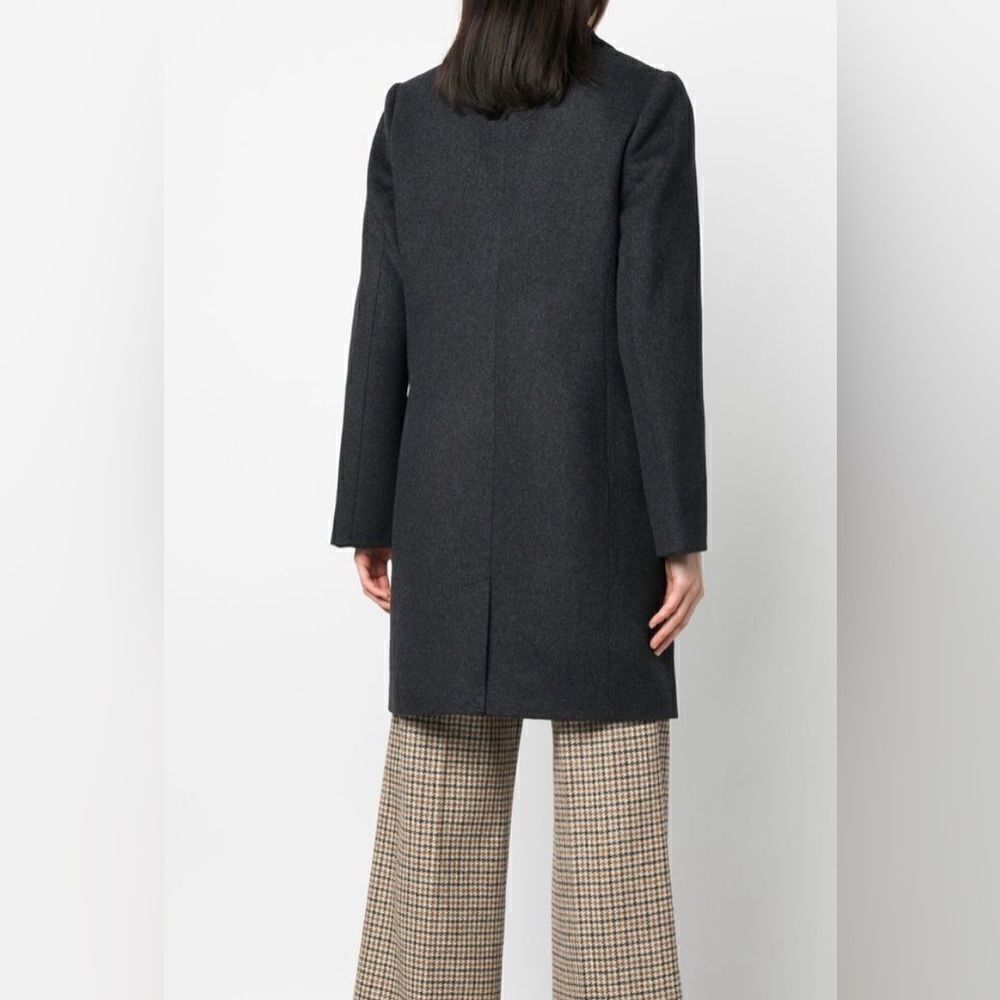 Scotch&soda single-breasted mid-length wool blend coat New Size M - Picture 2 of 15